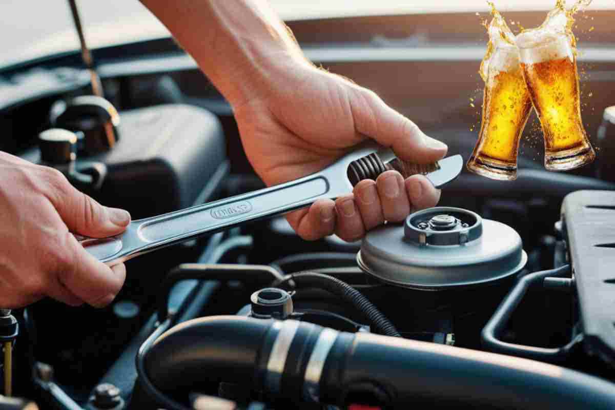 Meccanico riparazione automobile